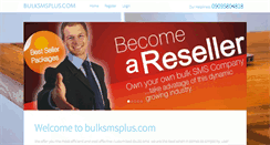 Desktop Screenshot of bulksmsplus.com